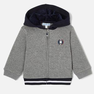 Brand new Jacadi Paris Baby Boy Zip Up Sweater